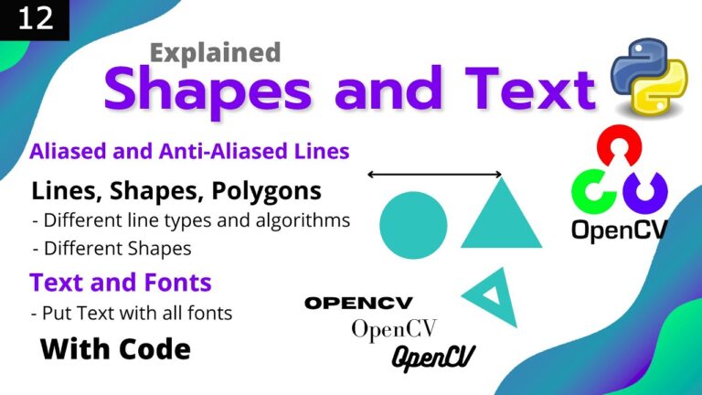 OpenCV Tutorials – Aryan verma – Infoaryan.com