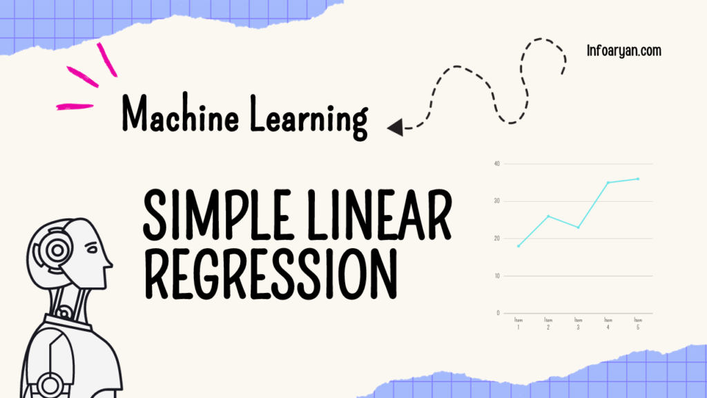 Simple Linear Regression - Aryan verma - Infoaryan